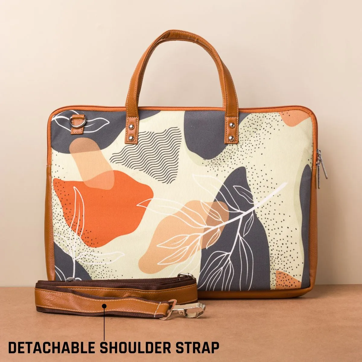 Abstract Owl Deluxe Laptop Bag