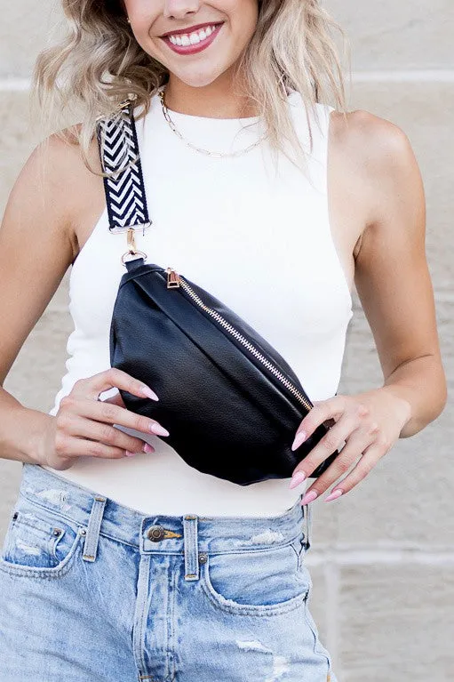 Aili's Corner Nora Removable Fringe Crossbody Sling