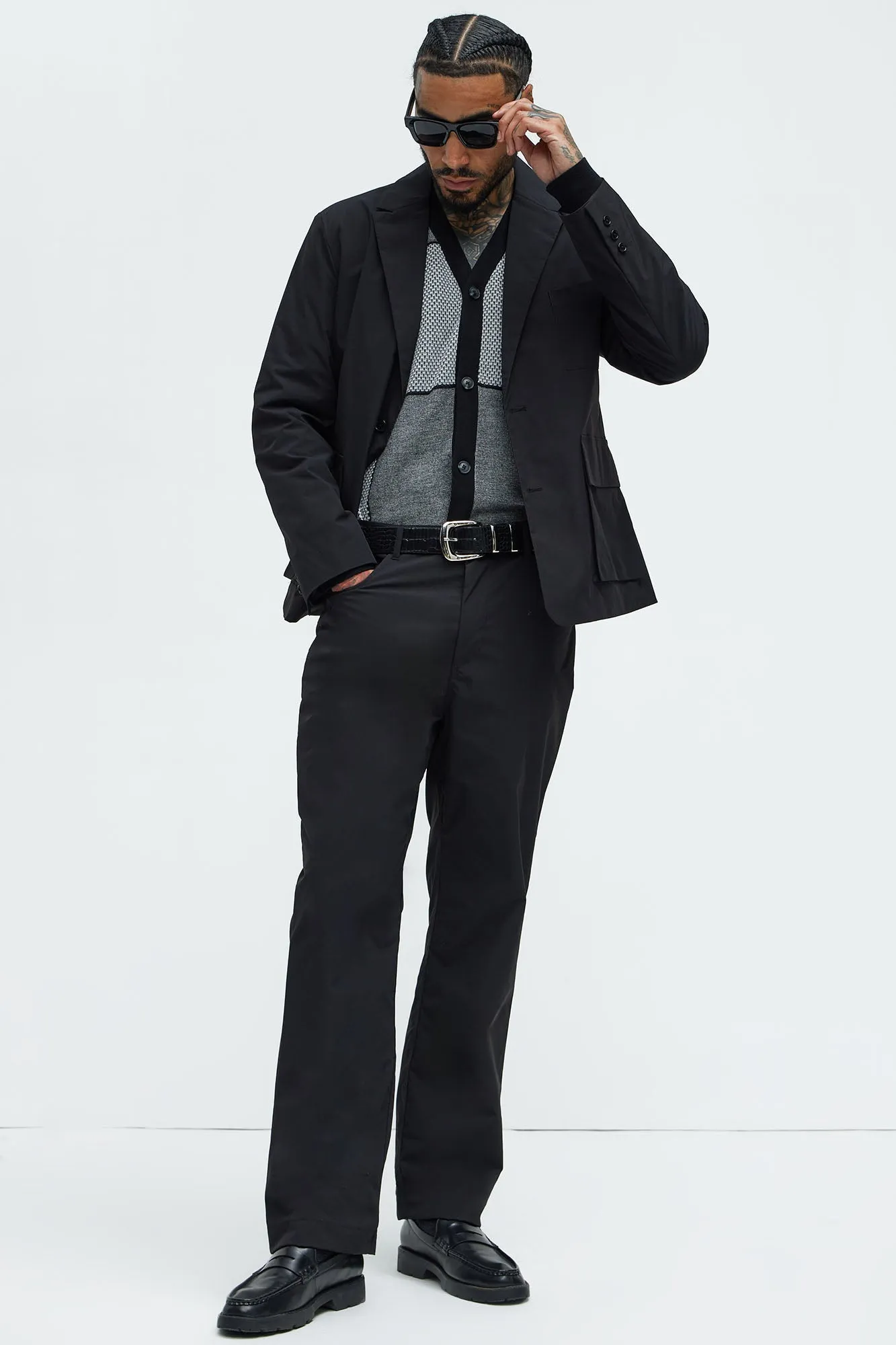Ansel Tech Straight Commuter Pants - Black