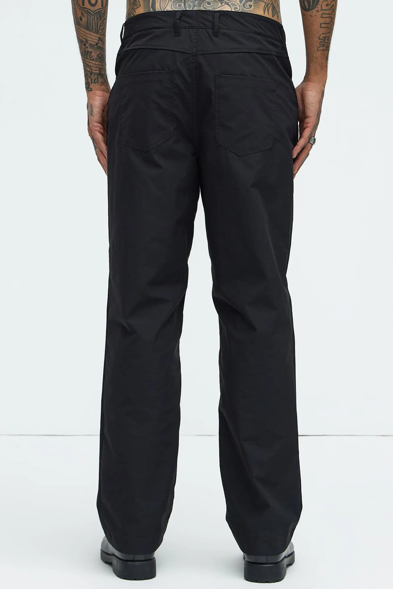 Ansel Tech Straight Commuter Pants - Black