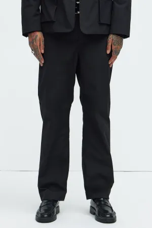 Ansel Tech Straight Commuter Pants - Black
