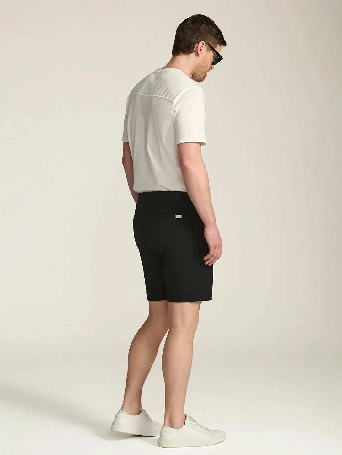 Arizona Short - Black Commuter Luxe