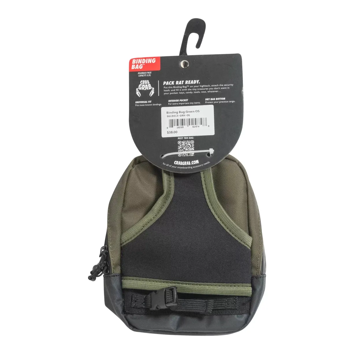 Crab Grab Binding Bag