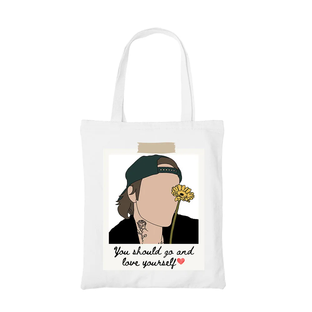 Justin Bieber Tote Bag - Love Yourself