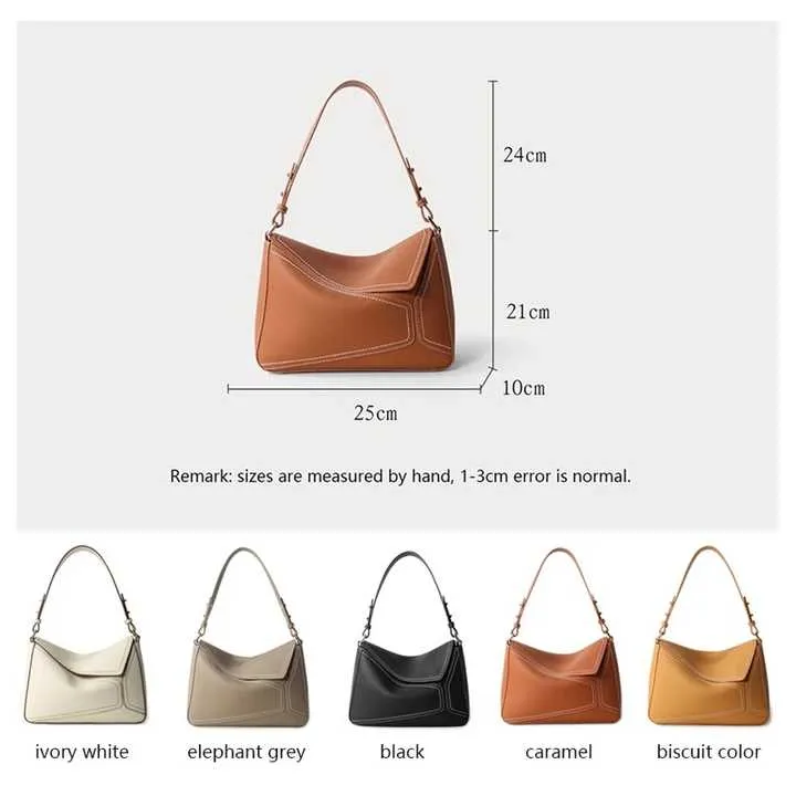 Luxury Branded Full Grain Genuine-حقيبة يد نسائية فاخرة