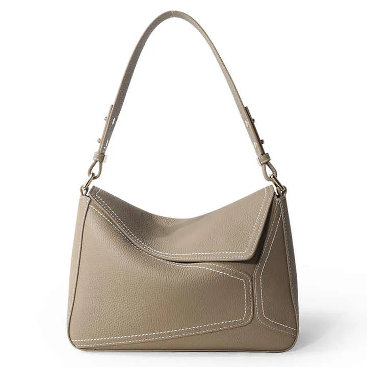 Luxury Branded Full Grain Genuine-حقيبة يد نسائية فاخرة