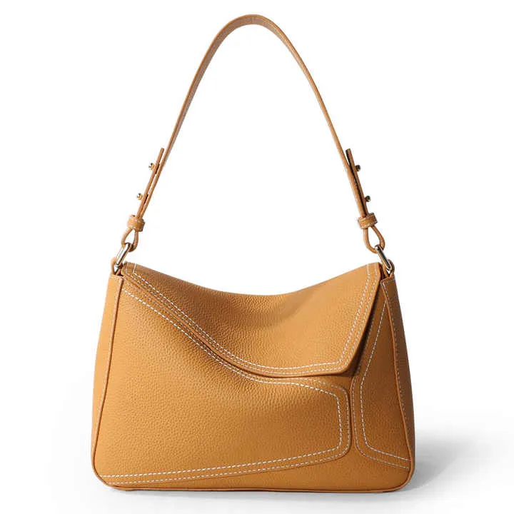 Luxury Branded Full Grain Genuine-حقيبة يد نسائية فاخرة