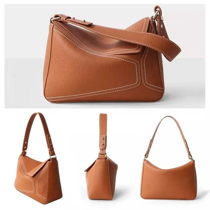 Luxury Branded Full Grain Genuine-حقيبة يد نسائية فاخرة