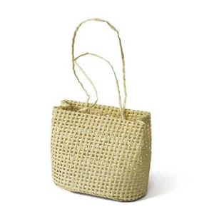 Mini Woven Beach Bag Wedding Favor