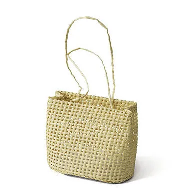 Mini Woven Beach Bag Wedding Favor