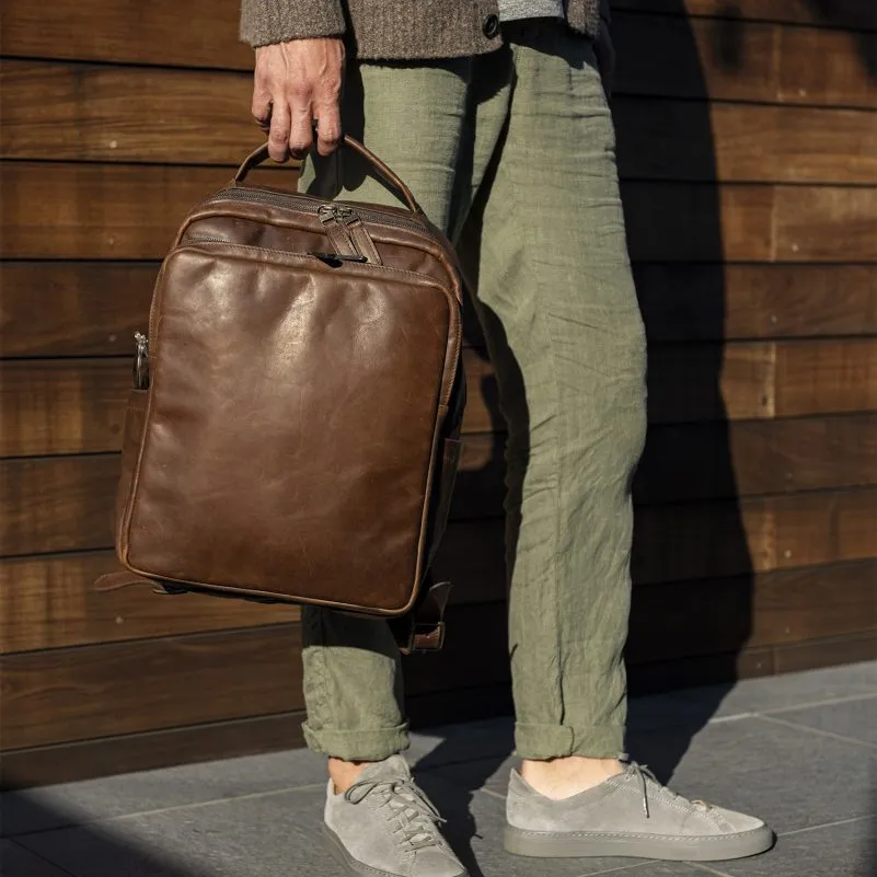 Moore and Giles Quinn Commuter Backpack - Baldwin Oak