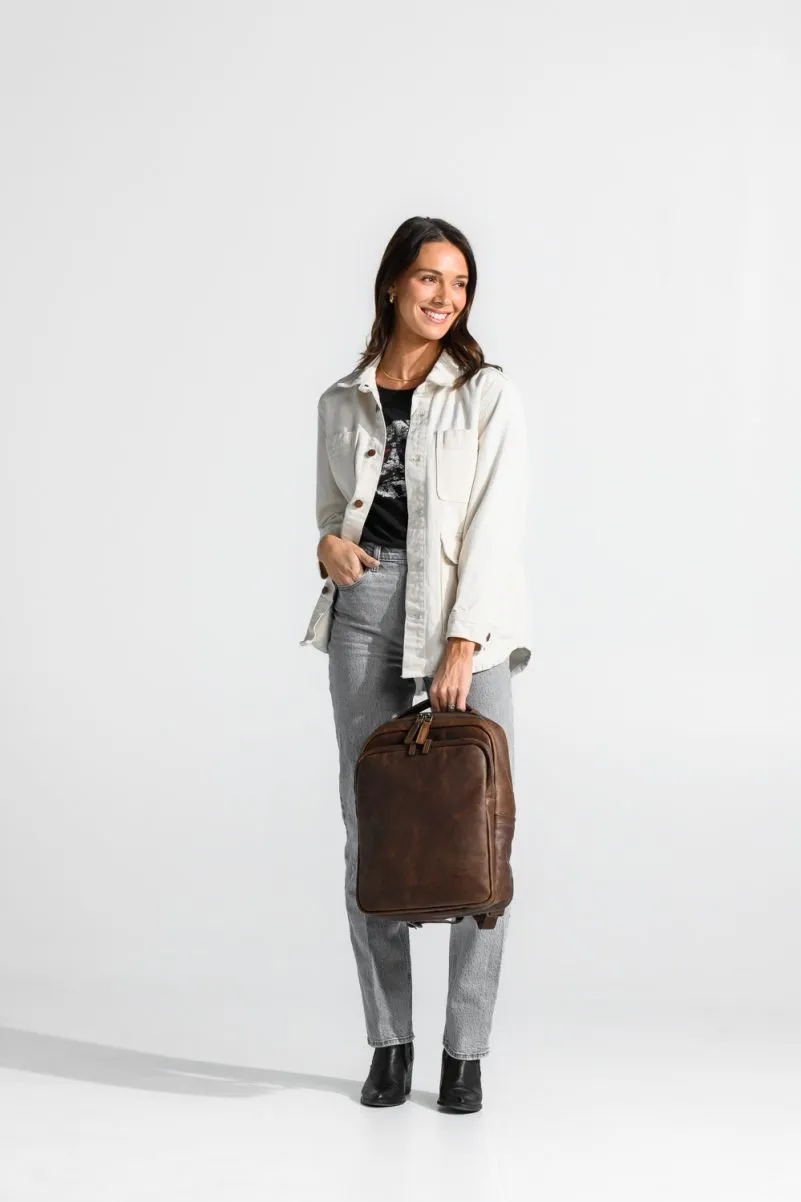 Moore and Giles Quinn Commuter Backpack - Baldwin Oak