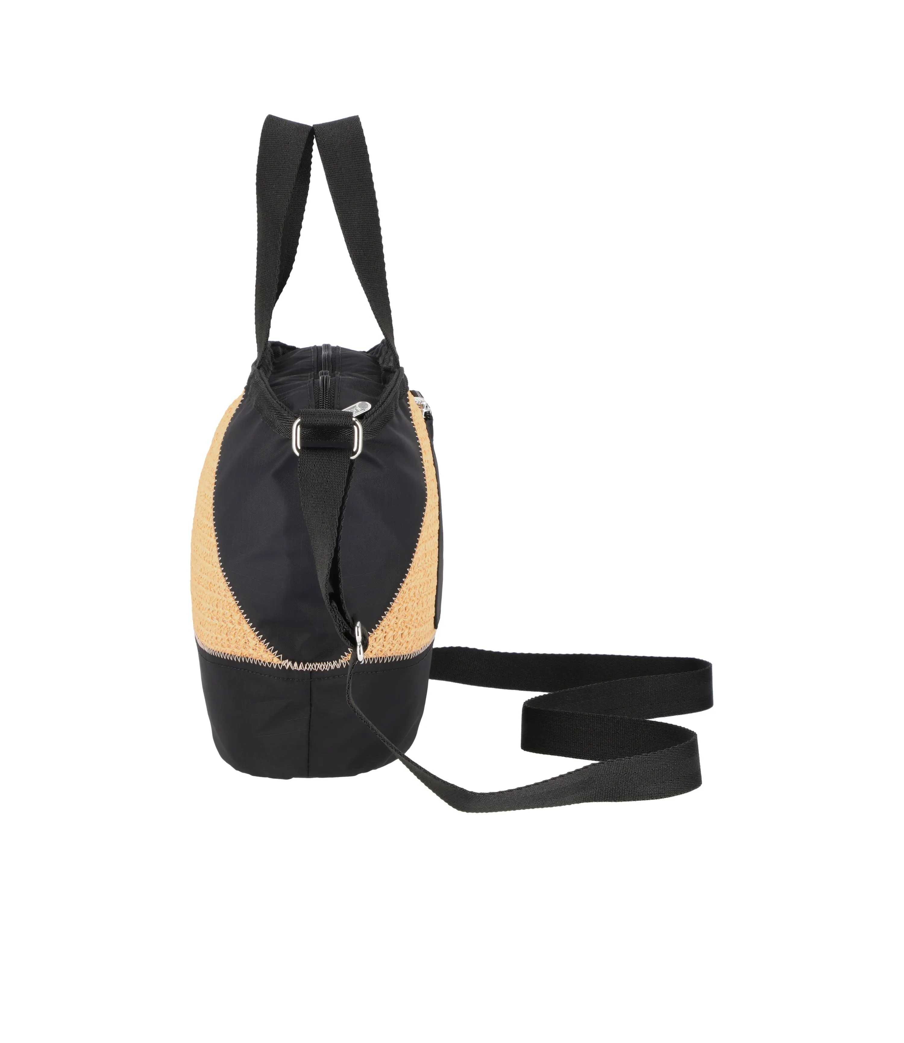 Raffia Convertible Tote