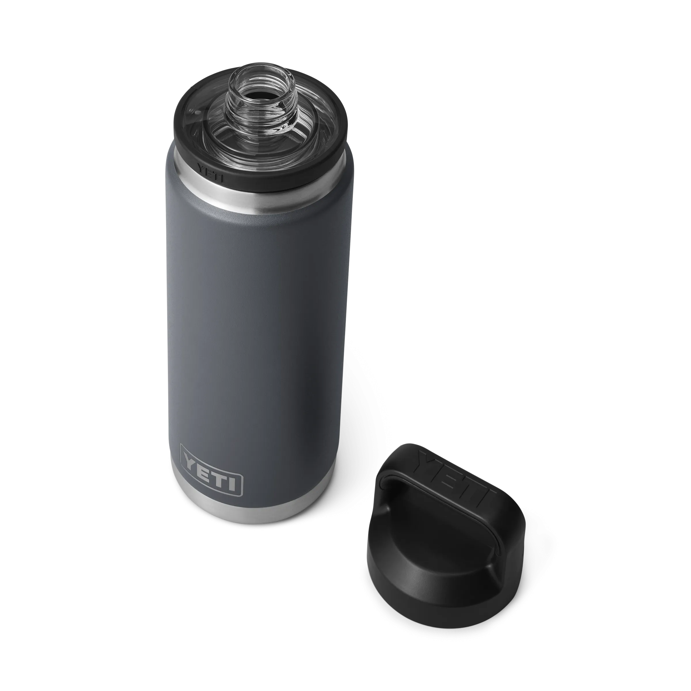 Rambler 26 oz Water Bottle | Chug Cap | Charcoal