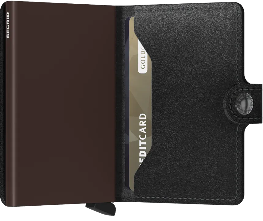SECRID MINI WALLET - ORIGINAL BLACK/BROWN