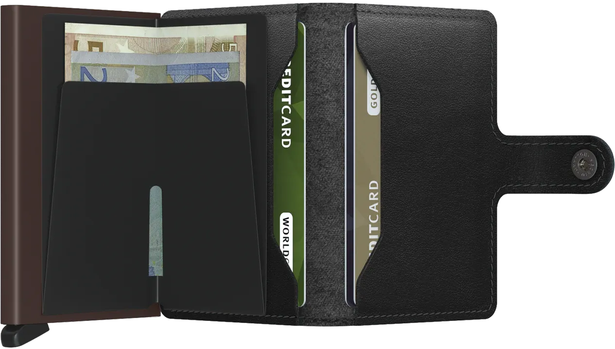 SECRID MINI WALLET - ORIGINAL BLACK/BROWN