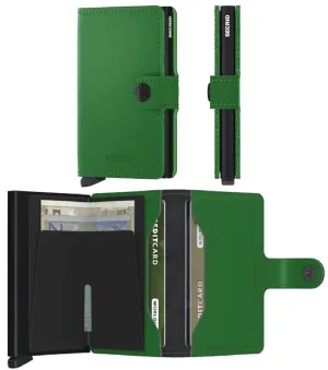 SECRID MINIWALLET - MATTE BRIGHT GREEN