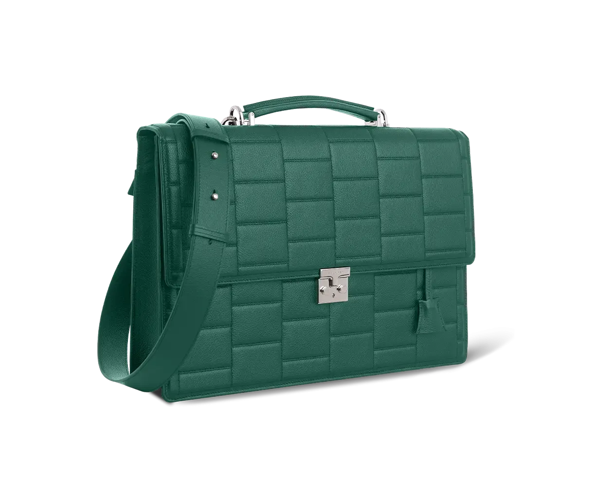 Specter Imperial Jade Leather Business Bag