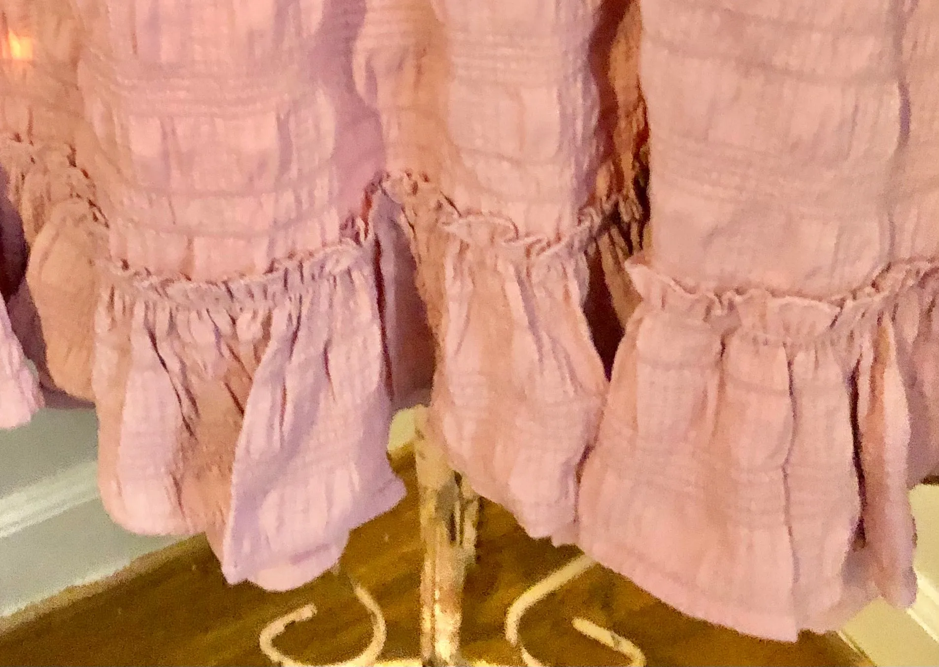 Sweet Pink Ruffle Top